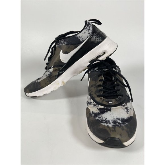 Nike Shoes - Nike Air Max Thea Womens Size 7 Black White Lightweight Running Shoes Sneaker